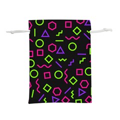 Geometric Seamless Pattern Lightweight Drawstring Pouch (s)