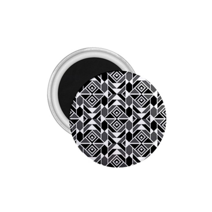 Graphic Design Decoration Abstract Seamless Pattern 1.75  Magnets