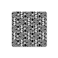 Graphic Design Decoration Abstract Seamless Pattern Square Magnet by Vaneshart