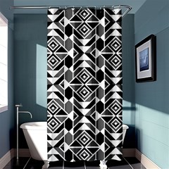 Graphic Design Decoration Abstract Seamless Pattern Shower Curtain 36  x 72  (Stall) 