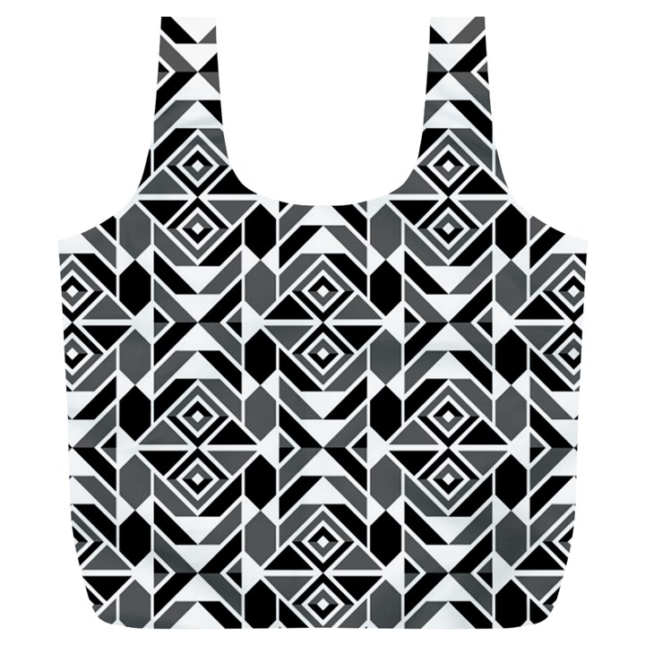 Graphic Design Decoration Abstract Seamless Pattern Full Print Recycle Bag (XL)