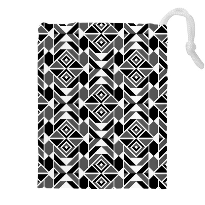 Graphic Design Decoration Abstract Seamless Pattern Drawstring Pouch (4XL)