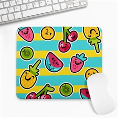 Summer Fruits Patterns Large Mousepads by Vaneshart