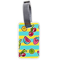 Summer Fruits Patterns Luggage Tag (one Side) by Vaneshart