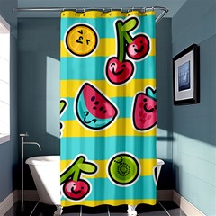 Summer Fruits Patterns Shower Curtain 36  X 72  (stall)  by Vaneshart