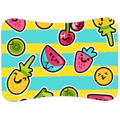 Summer Fruits Patterns Velour Seat Head Rest Cushion by Vaneshart