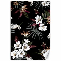 Beautiful Artistic Dark Tropical Pattern Canvas 20  X 30  by Vaneshart