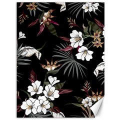 Beautiful Artistic Dark Tropical Pattern Canvas 36  X 48  by Vaneshart