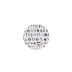 Cute Flowers Plants Big Collection 1  Mini Buttons by Vaneshart