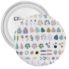 Cute Flowers Plants Big Collection 3  Buttons by Vaneshart