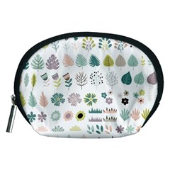 Cute Flowers Plants Big Collection Accessory Pouch (medium) by Vaneshart