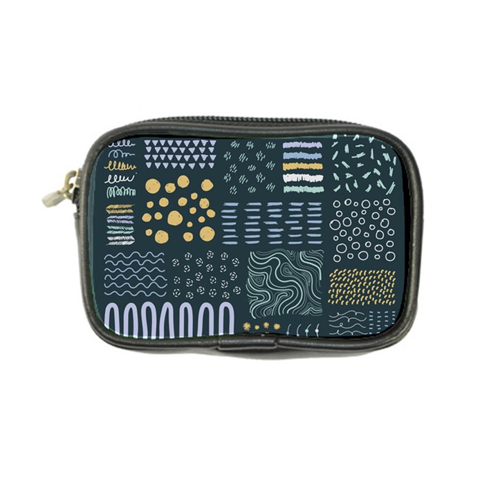 Mixed Background Patterns Coin Purse