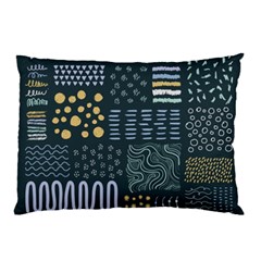 Mixed Background Patterns Pillow Case (two Sides) by Vaneshart