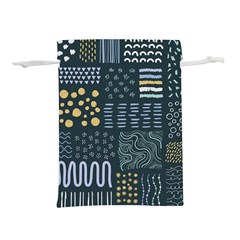 Mixed Background Patterns Lightweight Drawstring Pouch (s)