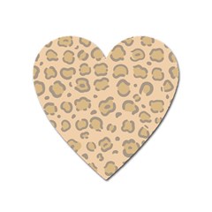 Leopard Print Heart Magnet by Sobalvarro