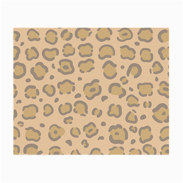 Leopard Print Small Glasses Cloth (2 Sides)