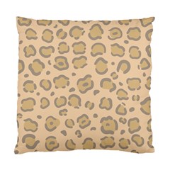 Leopard Print Standard Cushion Case (one Side) by Sobalvarro