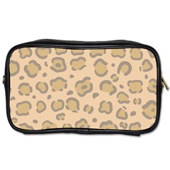 Leopard Print Toiletries Bag (two Sides) by Sobalvarro