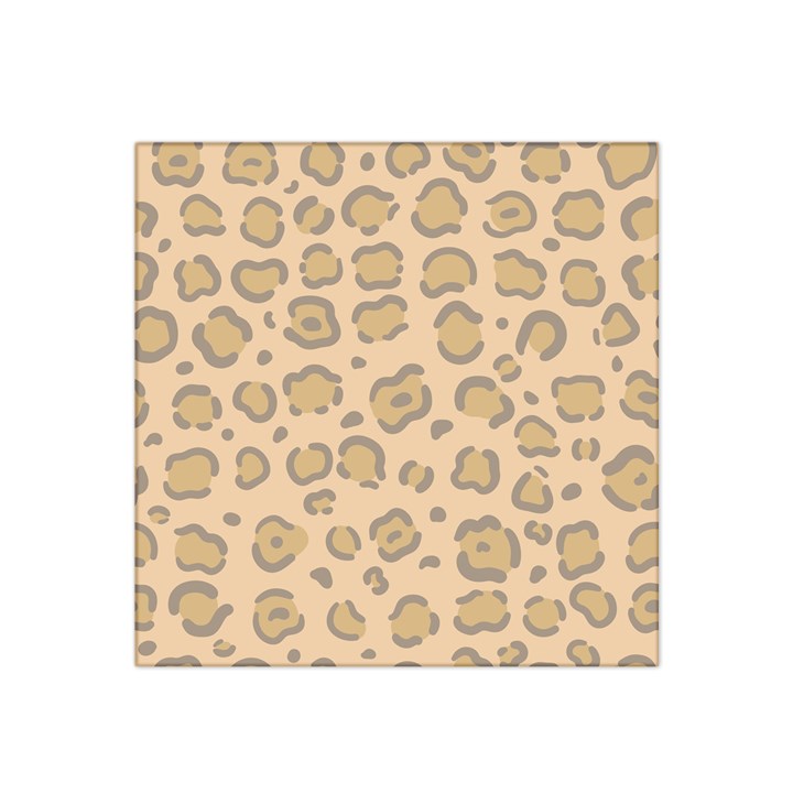 Leopard Print Satin Bandana Scarf