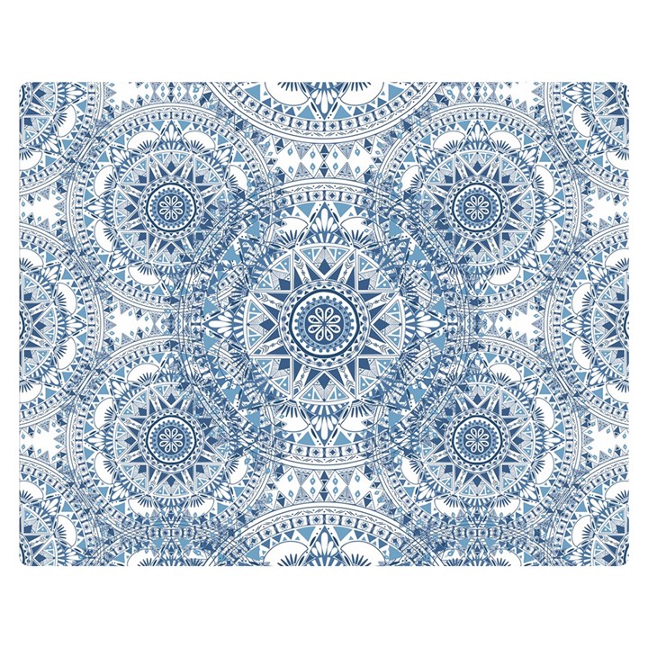 Boho Pattern Style Graphic Vector Double Sided Flano Blanket (Medium) 