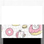 Unicorn Seamless Pattern Background Vector (1) Rectangular Jigsaw Puzzl Front