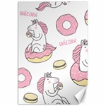 Unicorn Seamless Pattern Background Vector (1) Canvas 20  x 30  19.62 x28.9  Canvas - 1