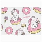 Unicorn Seamless Pattern Background Vector (1) Large Glasses Cloth Front