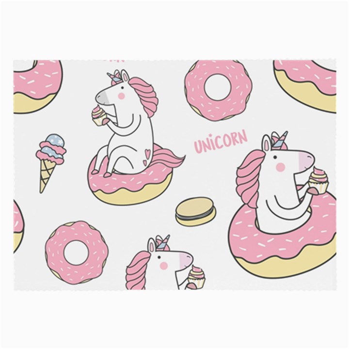 Unicorn Seamless Pattern Background Vector (1) Large Glasses Cloth