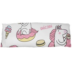 Unicorn Seamless Pattern Background Vector (1) Body Pillow Case (dakimakura) by Sobalvarro