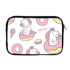 Unicorn Seamless Pattern Background Vector (1) Apple Macbook Pro 17  Zipper Case by Sobalvarro