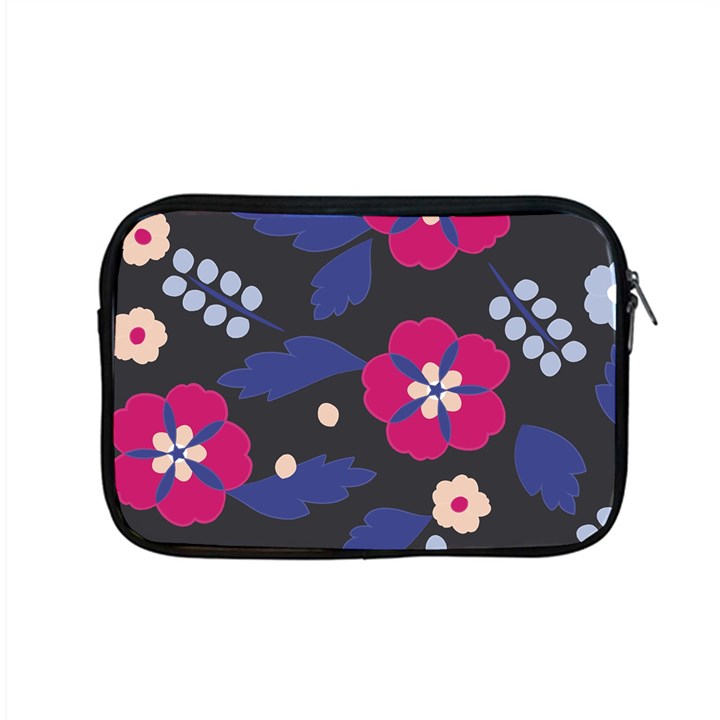 Vector Seamless Flower And Leaves Pattern Apple MacBook Pro 15  Zipper Case