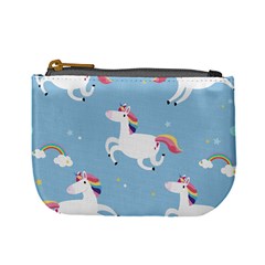 Unicorn Seamless Pattern Background Vector (2) Mini Coin Purse by Sobalvarro