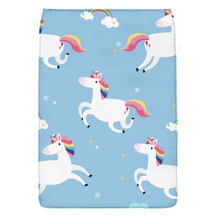 Unicorn Seamless Pattern Background Vector (2) Removable Flap Cover (S)