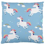 Unicorn Seamless Pattern Background Vector (2) Standard Flano Cushion Case (Two Sides) Back