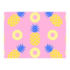 Pop Art Pineapple Seamless Pattern Vector Double Sided Flano Blanket (mini)  by Sobalvarro