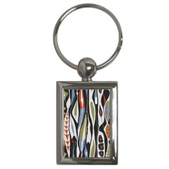 Borastapeter Scandinavian Designers Key Chain (rectangle) by Sobalvarro