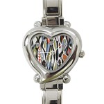 Borastapeter Scandinavian Designers Heart Italian Charm Watch Front