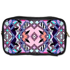 Marble Texture Print Fashion Style Patternbank Vasare Nar Abstract Trend Style Geometric Toiletries Bag (two Sides)