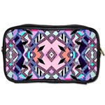 Marble Texture Print Fashion Style Patternbank Vasare Nar Abstract Trend Style Geometric Toiletries Bag (Two Sides) Front