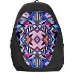 Marble Texture Print Fashion Style Patternbank Vasare Nar Abstract Trend Style Geometric Backpack Bag Front