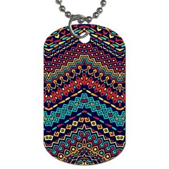 Ethnic  Dog Tag (one Side) by Sobalvarro