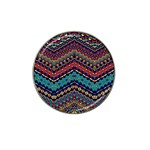 Ethnic  Hat Clip Ball Marker (4 pack) Front