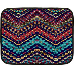 Ethnic  Fleece Blanket (mini) by Sobalvarro