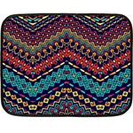 Ethnic  Double Sided Fleece Blanket (Mini)  35 x27  Blanket Front