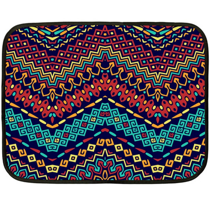 Ethnic  Double Sided Fleece Blanket (Mini) 