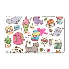 Set Kawaii Doodles Magnet (rectangular) by Vaneshart