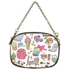 Set Kawaii Doodles Chain Purse (one Side) by Vaneshart