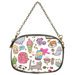 Set Kawaii Doodles Chain Purse (two Sides) by Vaneshart