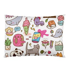 Set Kawaii Doodles Pillow Case by Vaneshart