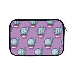 Seamless Pattern Patches Cactus Pots Plants Apple Ipad Mini Zipper Cases by Vaneshart